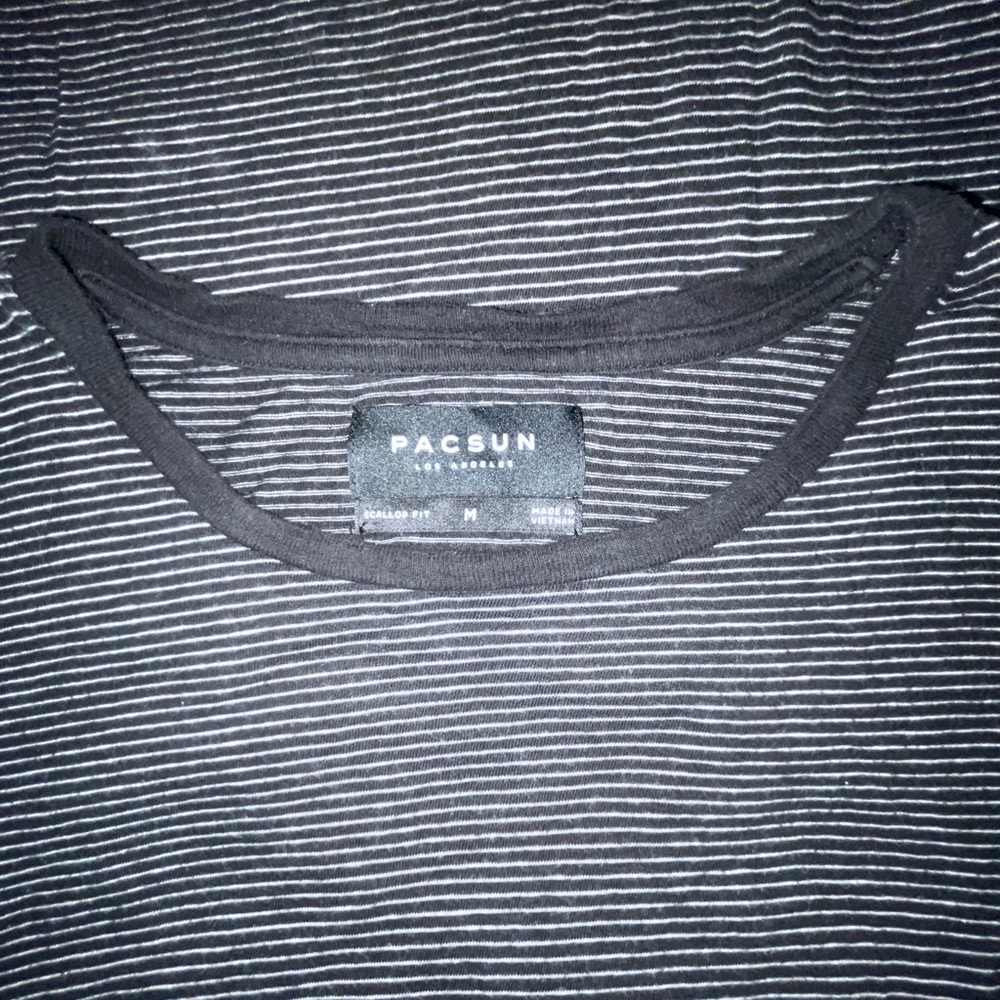 BUNDLE 6 Basic Striped Tees (S/M) Pacsun/On the Byas - Picture 7 of 13